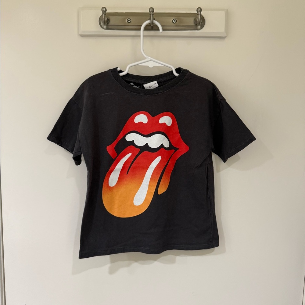 Zara Rolling Stones Tee 4-5 Years